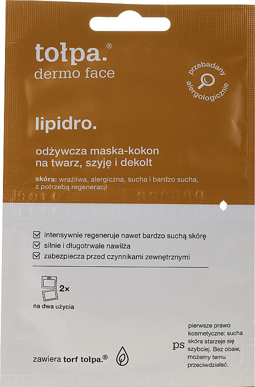 Tołpa Dermo Face Lipidro Face Mask
