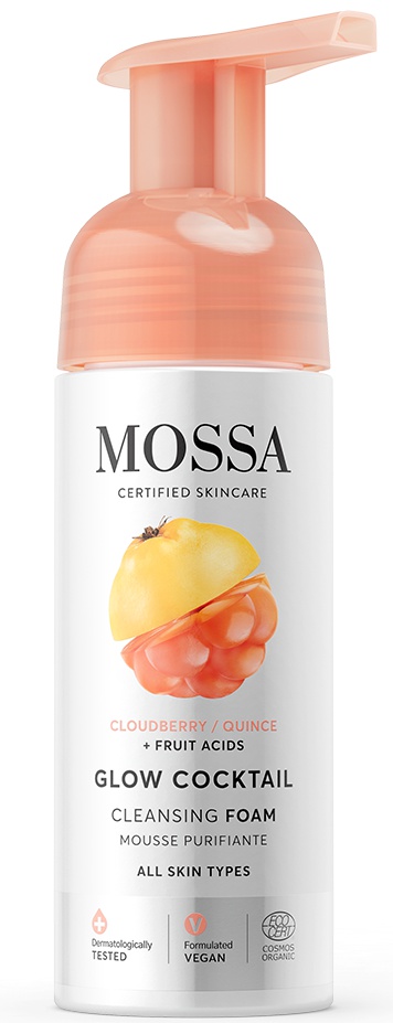 Mossa Glow Cocktail Cleansing Foam