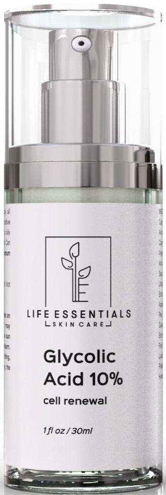 Life Essentials Skin Care Glycolic Acid Cream 10%