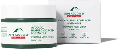 Alps Goodness Avocado, Hyaluronic Acid And Vitamin E Hydrating Night Cream