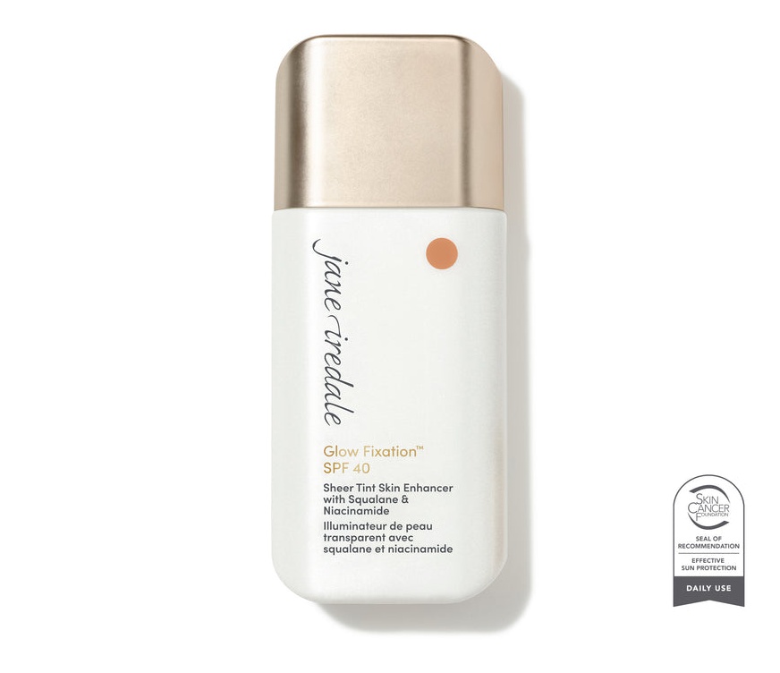 jane iredale Glow Fixation SPF 40 Sheer Tint Skin Enhancer With Squalane & Niacinamide