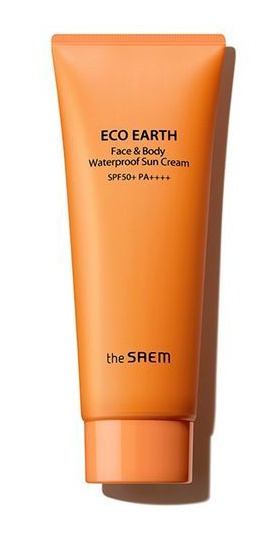 The Saem Eco Earth Face & Body Waterproof Sun Cream