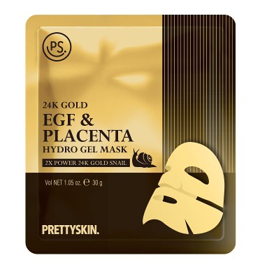 Pretty Skin 24k Gold Egf & Placenta Hydro Gel Mask