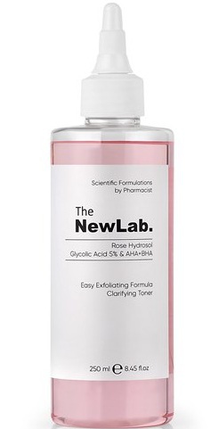 the NewLab. Rose Hydrosol Glycolic Acid 5% & AHA + BHA