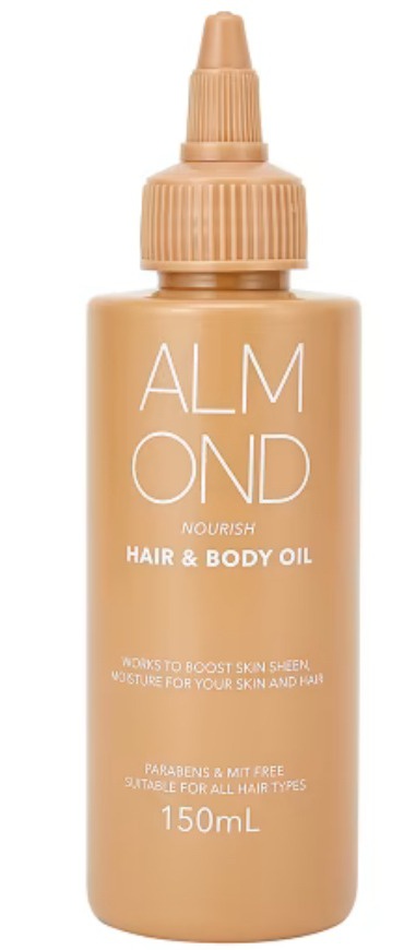 anko Nourish Hair And Body Oil - Almond