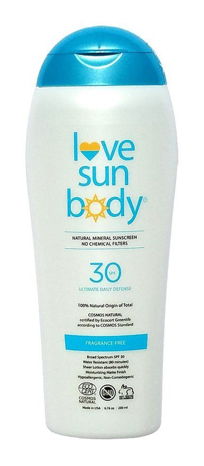 Love Sun Body Mineral Sunscreen SPF 30 Fragrance-Free