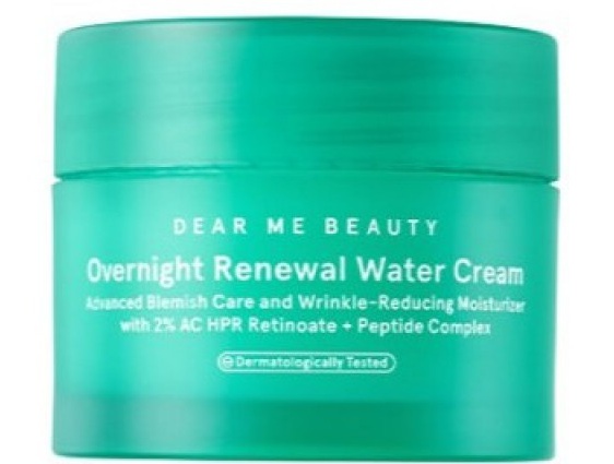 Dear Me Beauty Overnight Renewal Water Cream