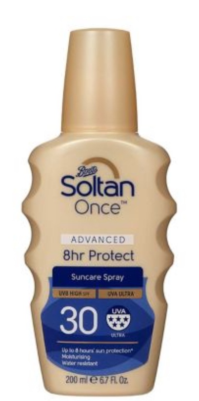 Boots Soltan Once Advanced 8hr Protect