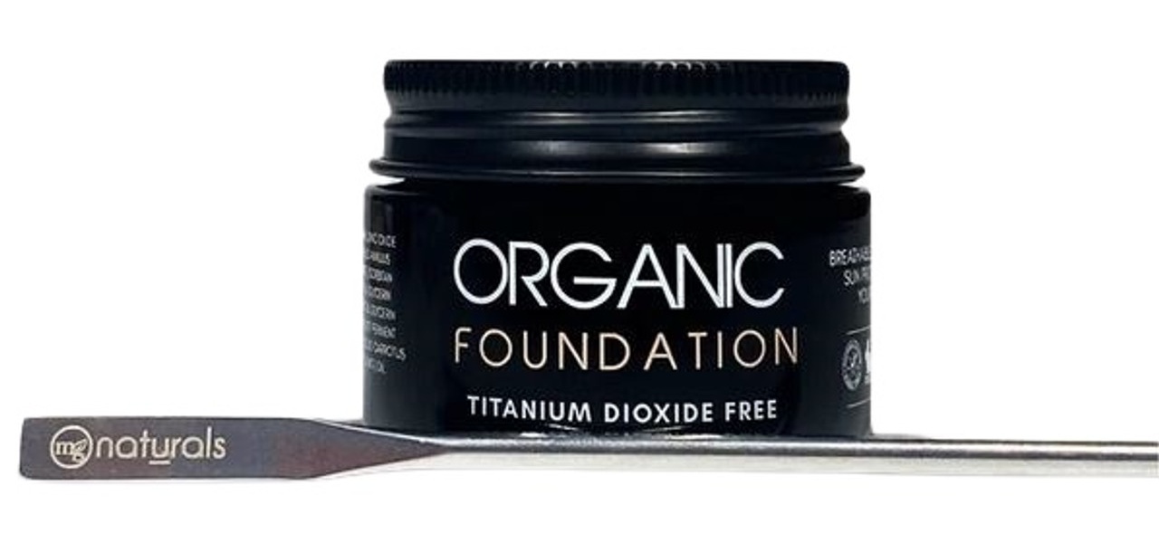 MG Naturals Organic Liquid Foundation | Without Titanium Dioxide