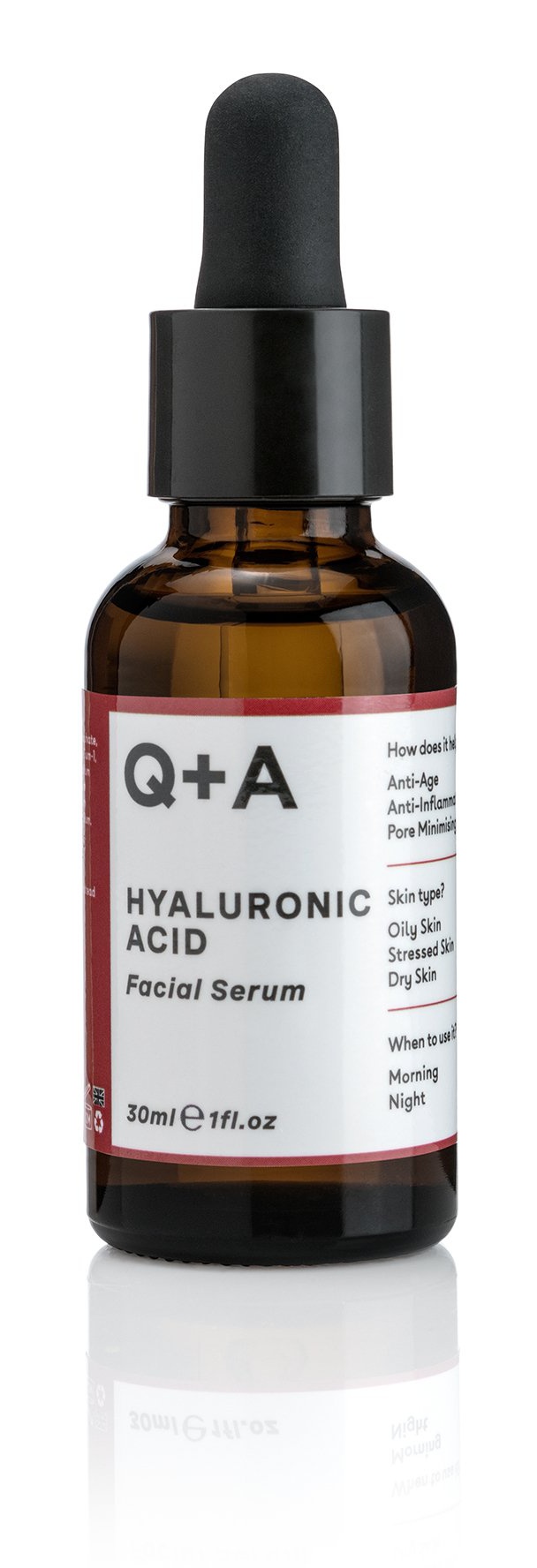 Q+A Hyaluronic Acid Facial Serum