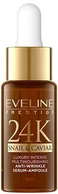 Eveline Prestige 24K Snail & Caviar Anti-Wrinkle Serum-Ampoule
