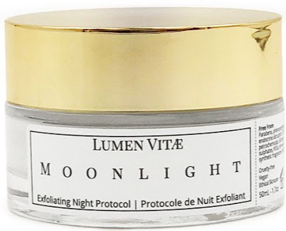 Lumen Vitae Skincare Moonlight, Exfoliating Night Protocol