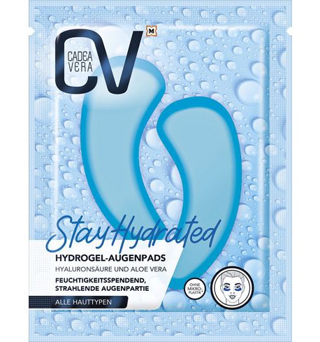 CadeaVera CV Stay Hydrated Hydrogel Augenpads