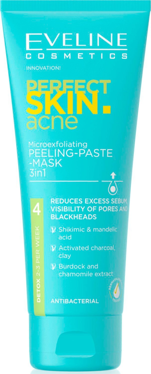 Eveline Perfect Skin Acne Microexfoliating Peeling-Paste-Mask