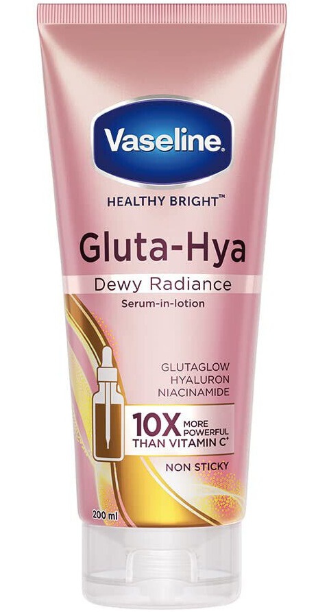 Vaseline Healthy Bright Gluta-Hya Dewy Radiance Serum-in-lotion (India)