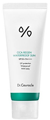 Dr. Ceuracle Cica Regen Waterproof Sun SPF50+ Pa++++