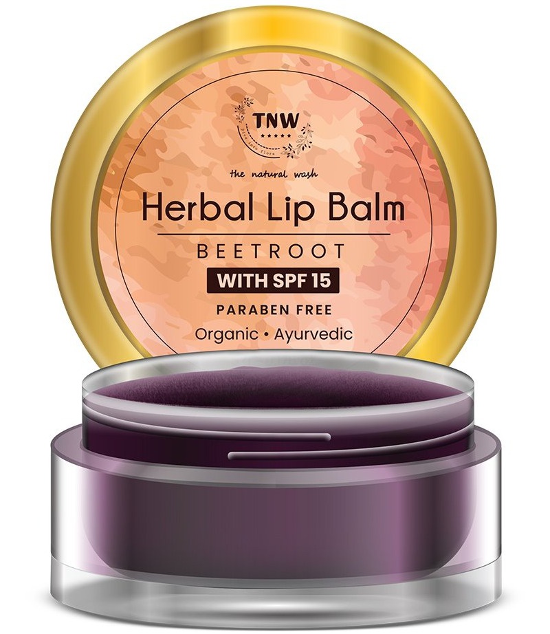 TNW The Natural Wash Herbal Beetroot Lip Balm