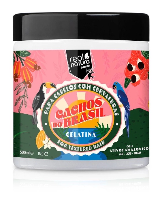 Real Natura Cachos Do Brasil Gelatina