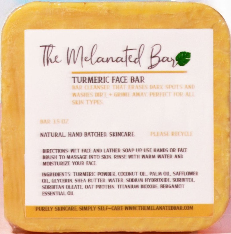 Melanated Bar Turmeric Face Bar