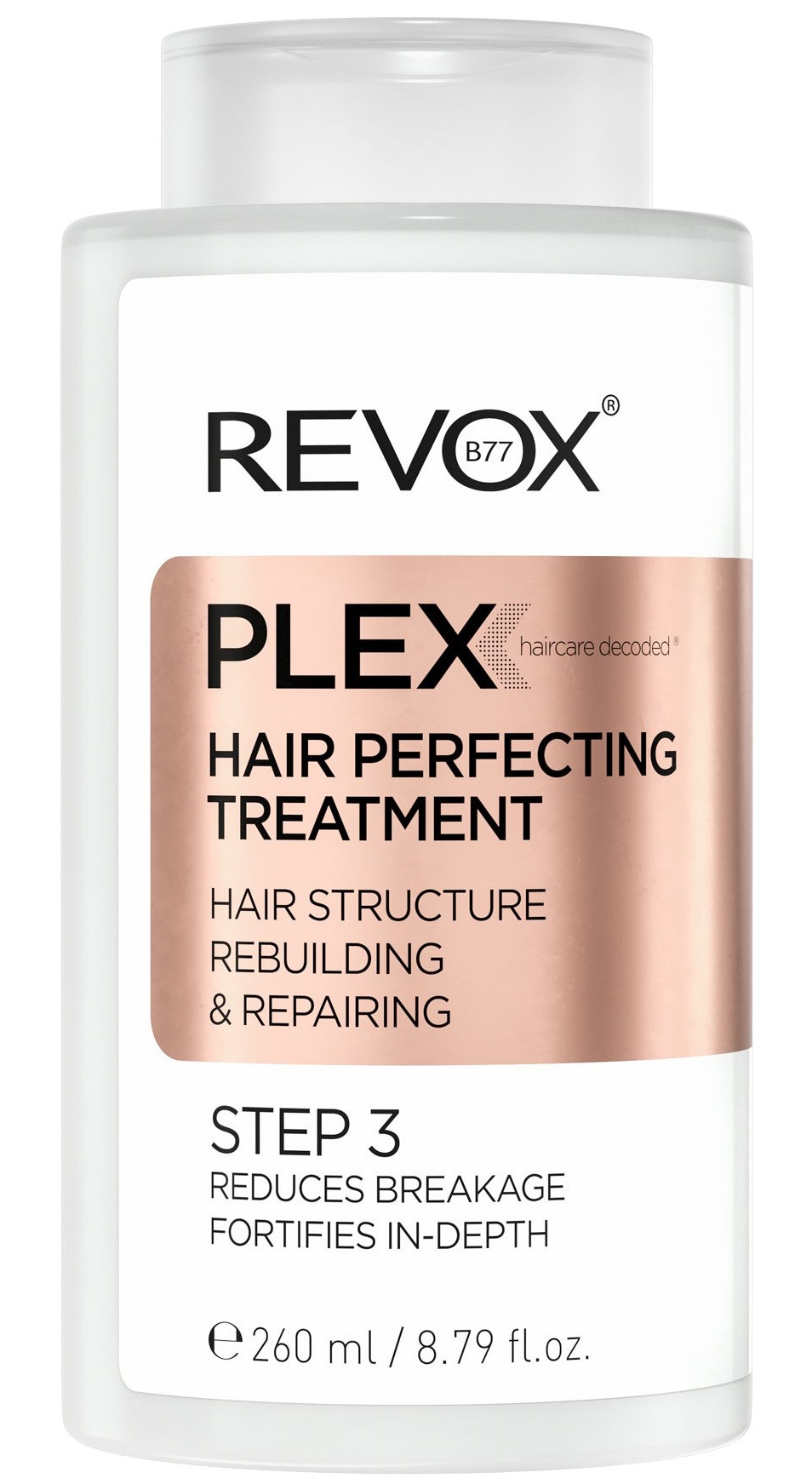 Revox Plex Hair Perfecting Treatment Step 3
