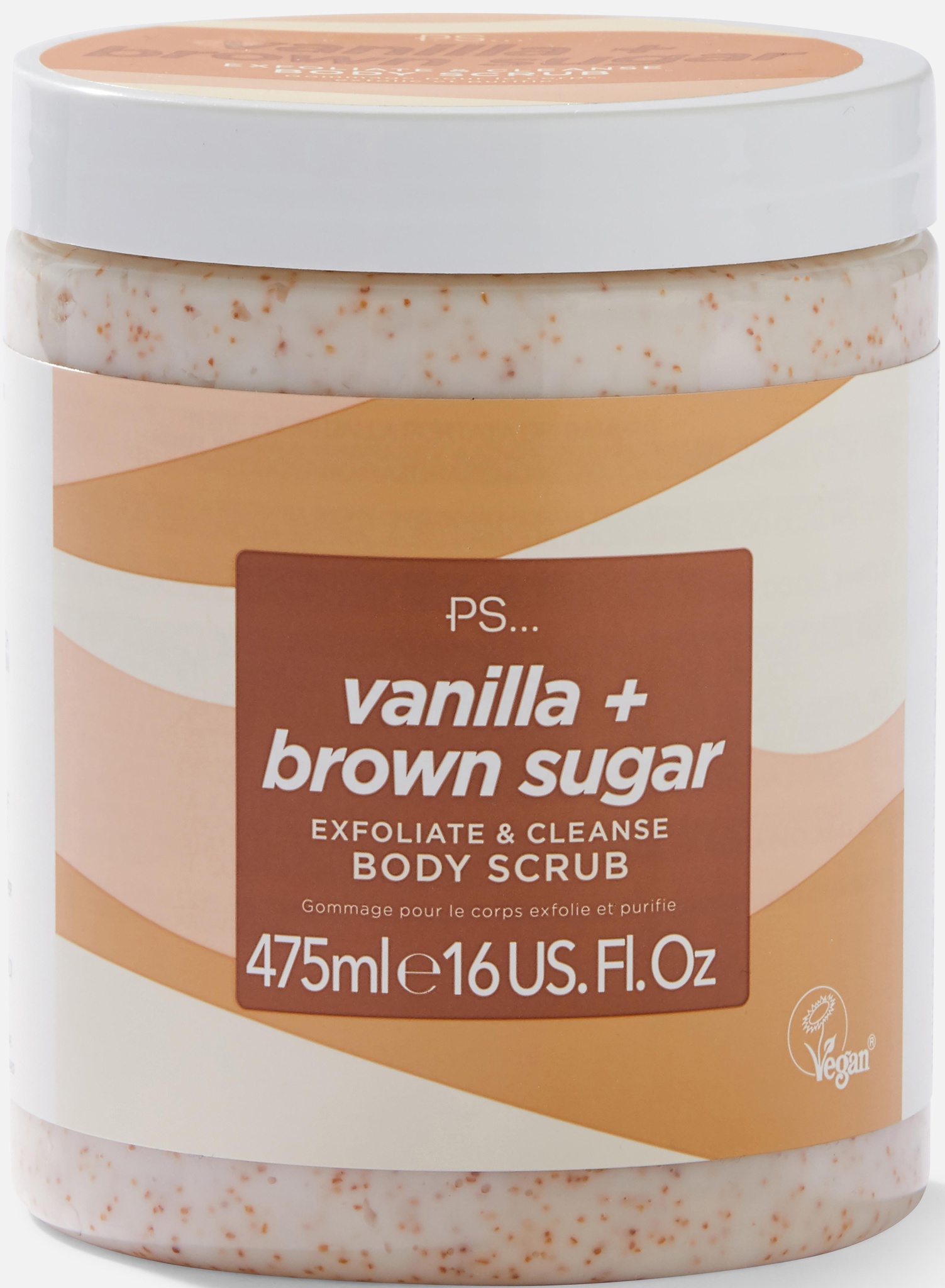 PS bubbles Vanilla + Brown Sugar  Exfoliate & Cleanse Body Scrub