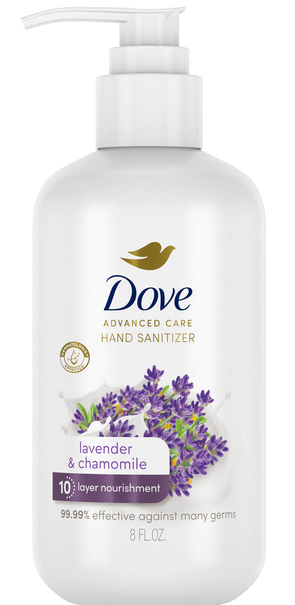 Dove Advanced Care Hand Sanitizer Lavender And Chamomile