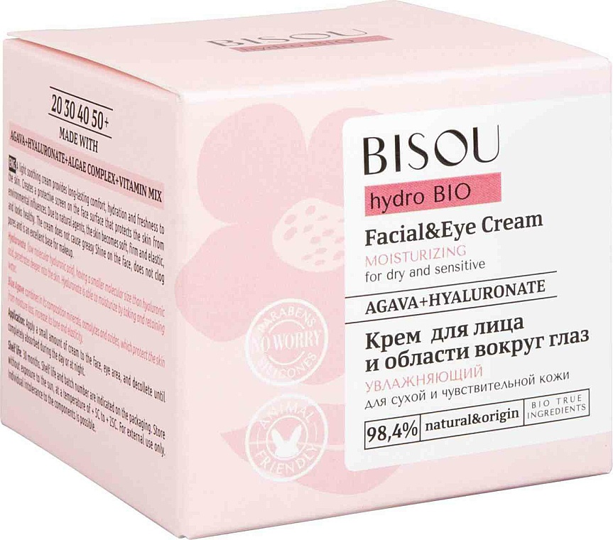 Bisou Hydro Bio Face And Eye Cream