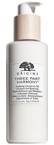 Origins Three Part Harmony™ Foaming Cream-To-Oil Cleanser for Renewal, Replenishment and Radiance