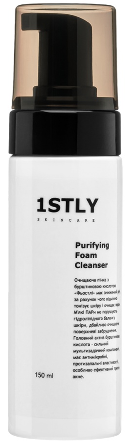 1STLY Skincare Purifying Foam Cleanser
