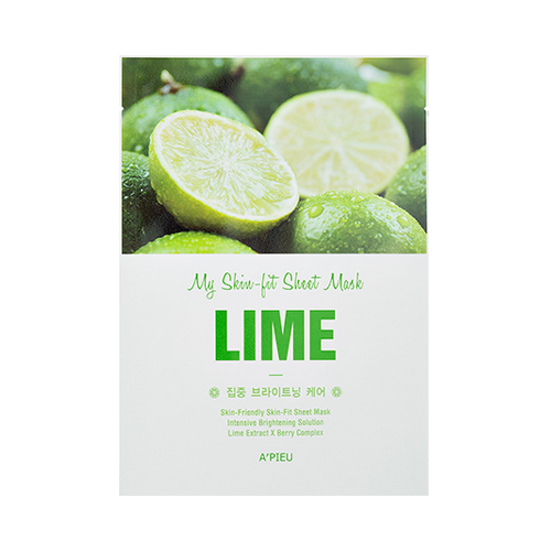 A'pieu My Skin-Fit Sheet Mask - Lime