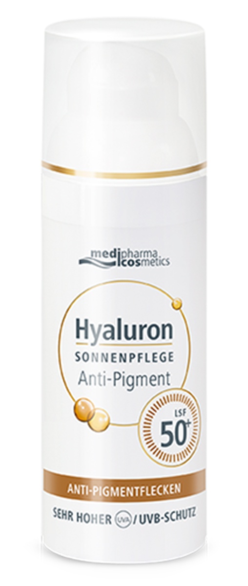 medipharma Hyaluron Sonnenpflege Anti-Pigment Lsf 50+