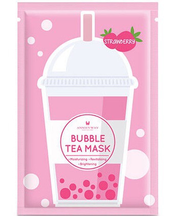Annie's Way Strawberry Bubble Tea Mask