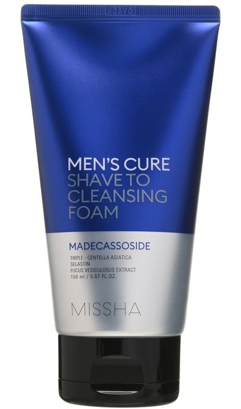 Missha Men's Cure Shave To Cleansing Foam
