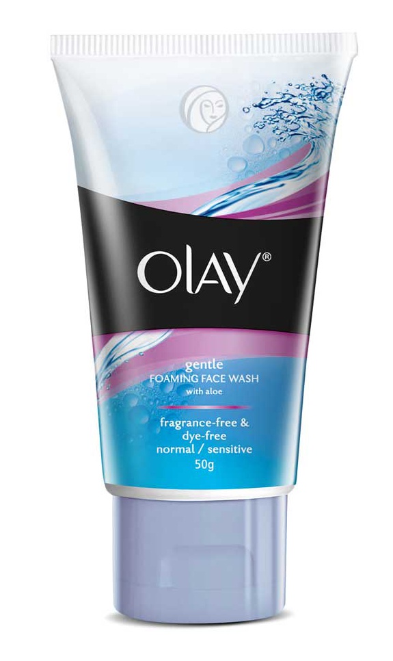Olay Gentle Foaming Face Wash With Aloe