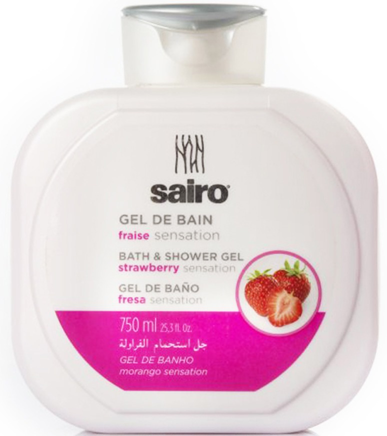 Sairo Bath and Shower Gel Strawberry Sensation