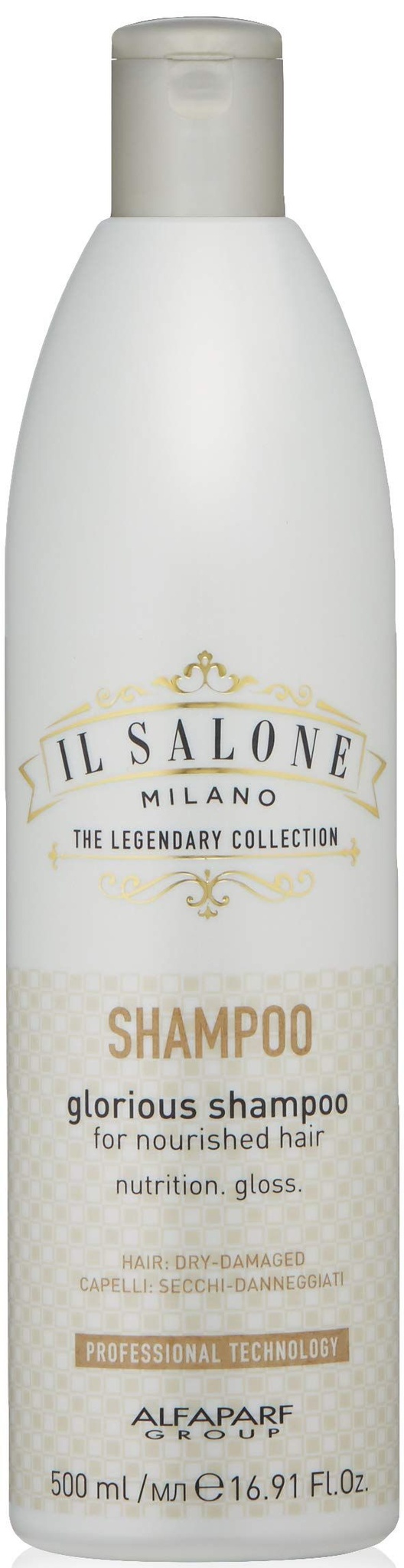 Il Salone Milano Professional Glorious Shampoo For Dry To Damaged Hair
