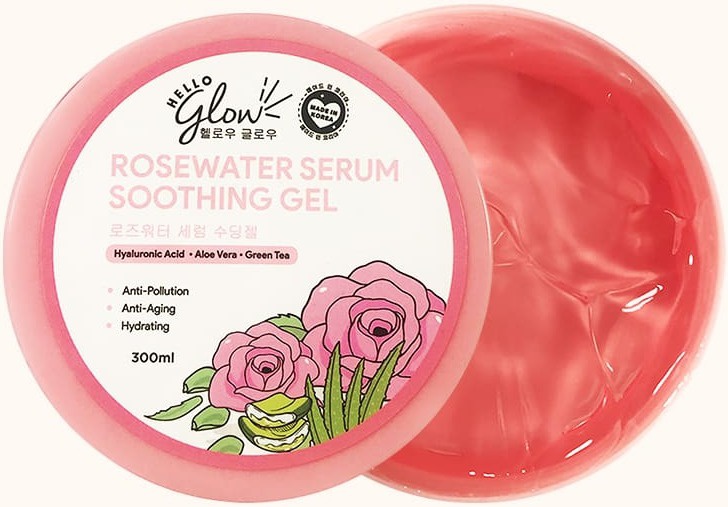 Hello Glow Rosewater Serum Soothing Gel
