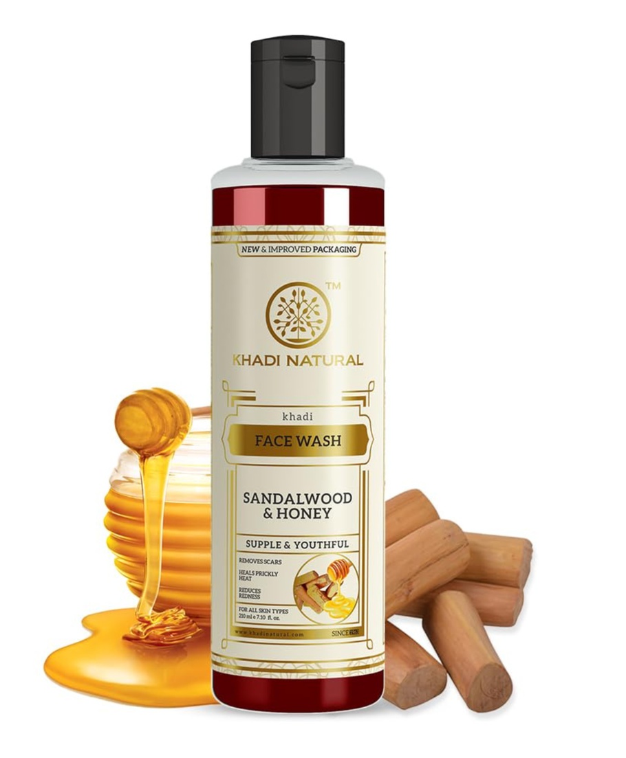 Khadi Natural Sandalwood And Honey Face Wash