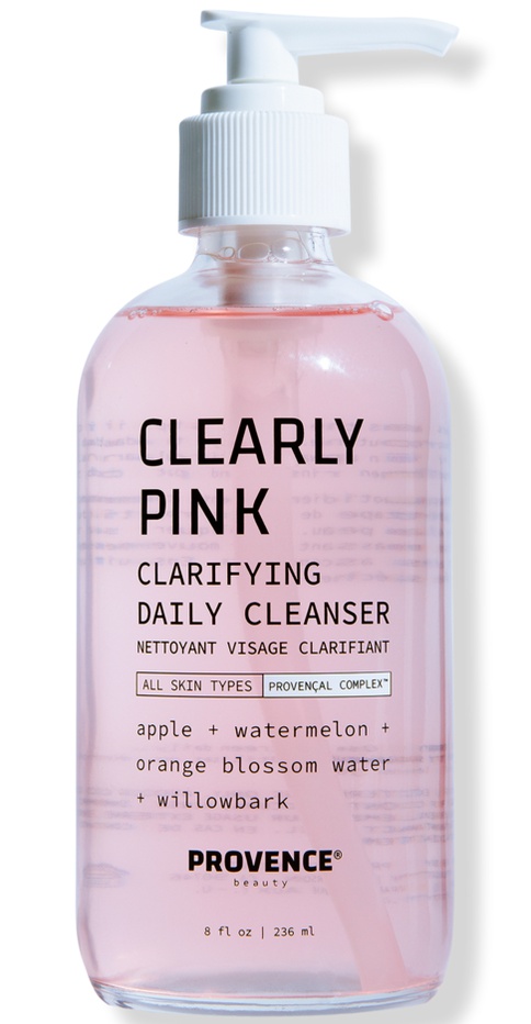 Provence Beauty Clearly Pink Clarifying Daily Cleanser