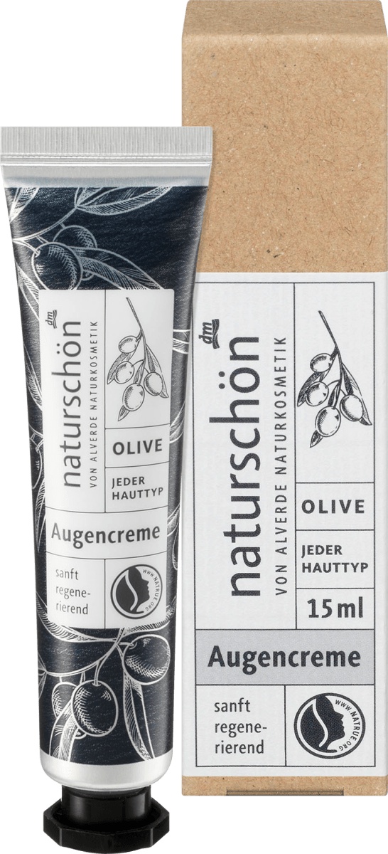 alverde Naturschön Augencreme Olive