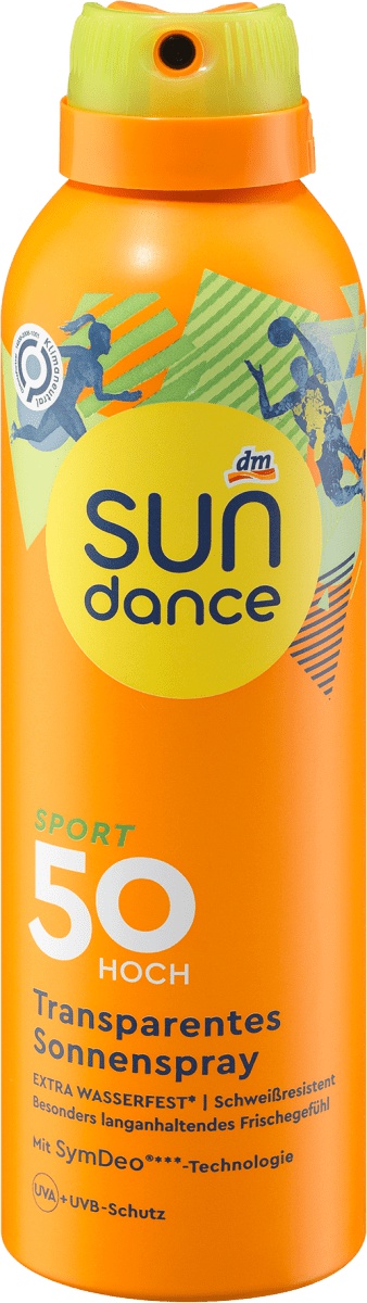 SUNdance Sport Transparentes Sonnenspray SPF 50