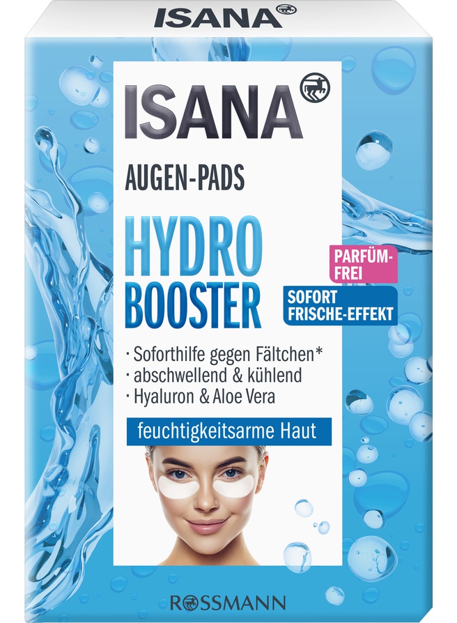 Isana Augen-Pads Hydro Booster
