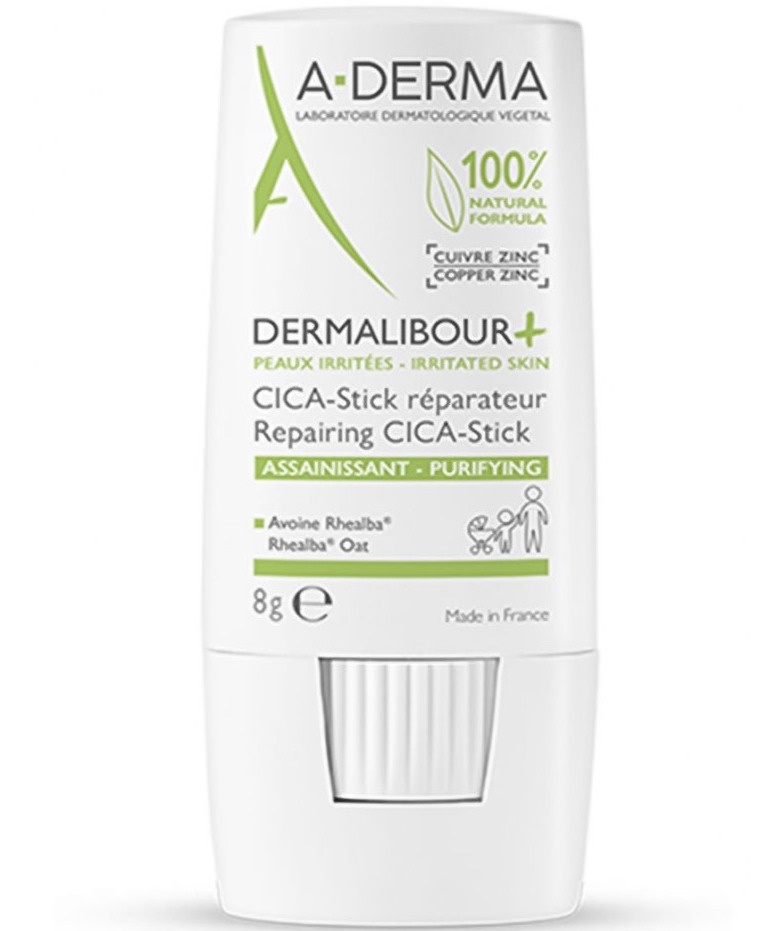 A-Derma Dermalibour+ Purifying Repairing Cica-Stick