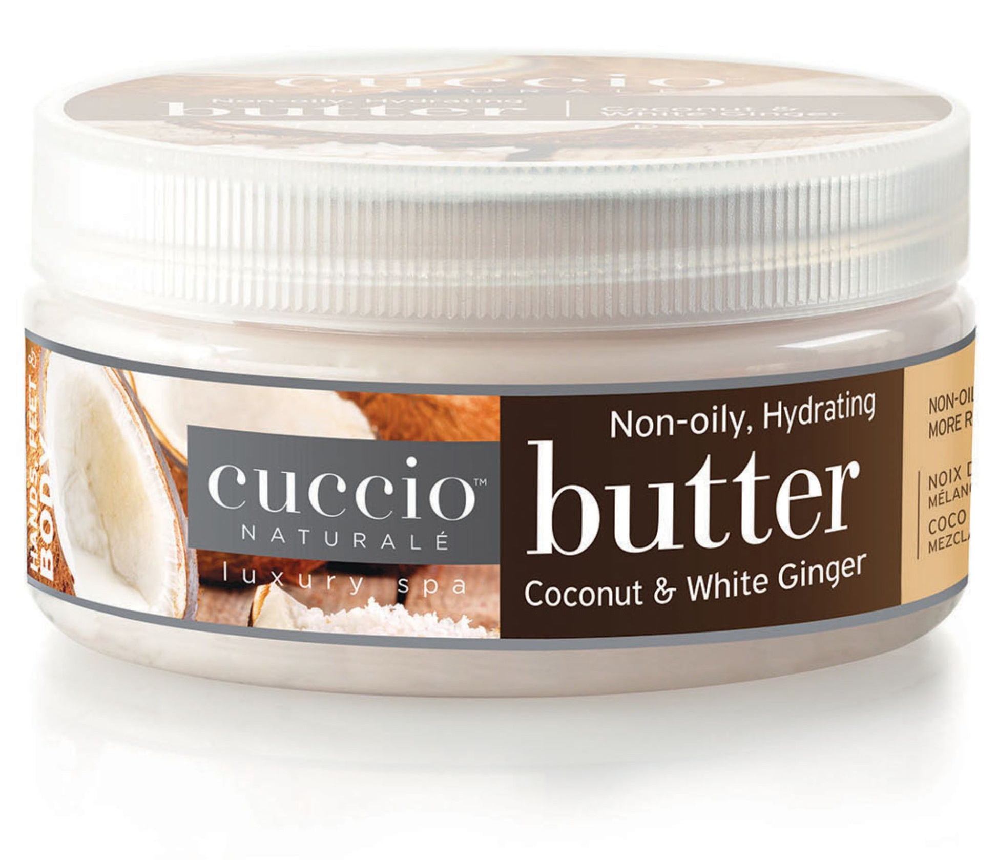 Cuccio Naturale Butter Blend Coconut & White Ginger