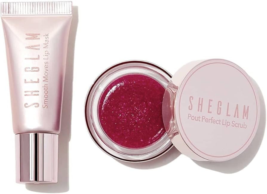 SheGlam Lip Scrub And Mask Set