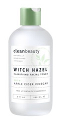 Clean Beauty Witch Hazel Clarifying Facial Toner With Apple Cider Vinegar