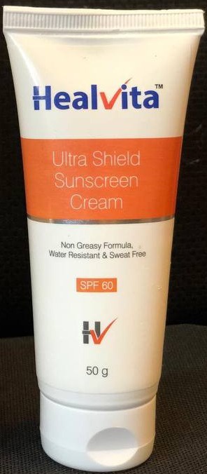 Healvita Ultra Shield Sunscreen Cream Spf60