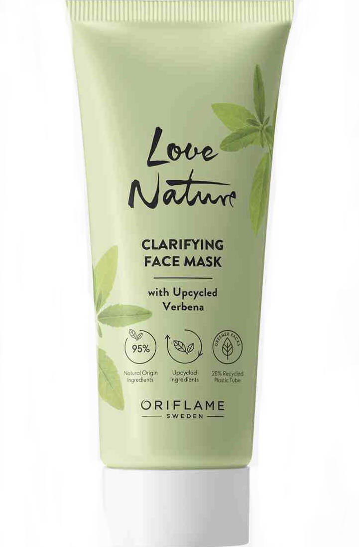 Oriflame Love Nature Clarifying Face Mask With Upcycled Verbena