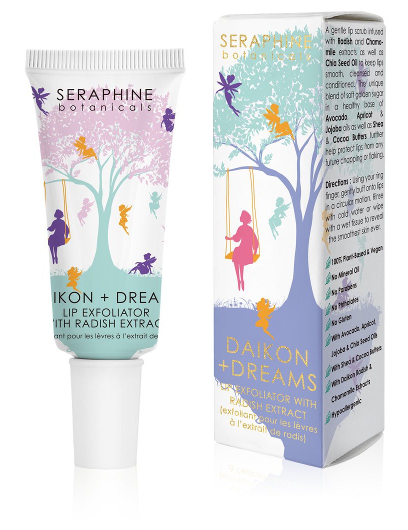 Seraphine Botanicals Daikin+Dreams Lip Exfoliator With Radish Extract