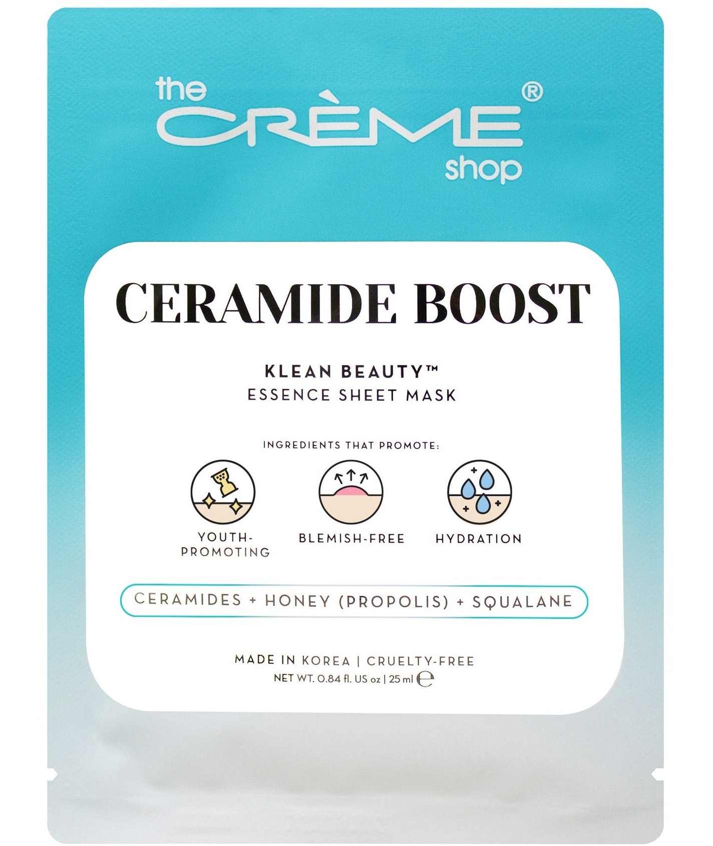 The Creme Shop Ceramide Boost Sheet Mask